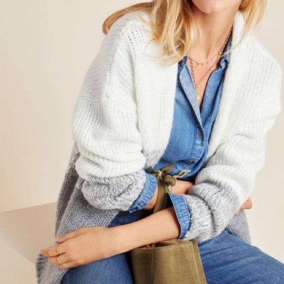 Anthropologie Vera Cardigan Size L - Picture 1 of 8
